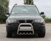 BMW X3 E83 2003–2010 Bullbārs (nerūsējošais tērauds) foto 1