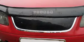 Volkswagen Caddy 2004–2010 Ziemas uzlika radiatora režģim LIFE (augšējā) foto 2