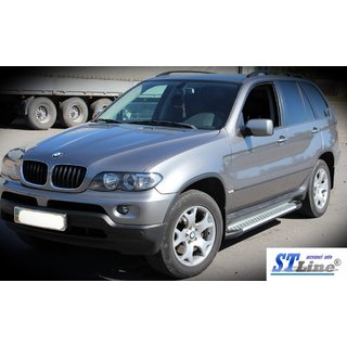 Sānu caurules Special (2 gab., nerūsējošais tērauds) BMW X5 E53 1999–2006 foto 3