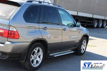 BMW X5 E53 1999–2006 Sānu sliekšņi King (2 gab., alumīnija) foto 6