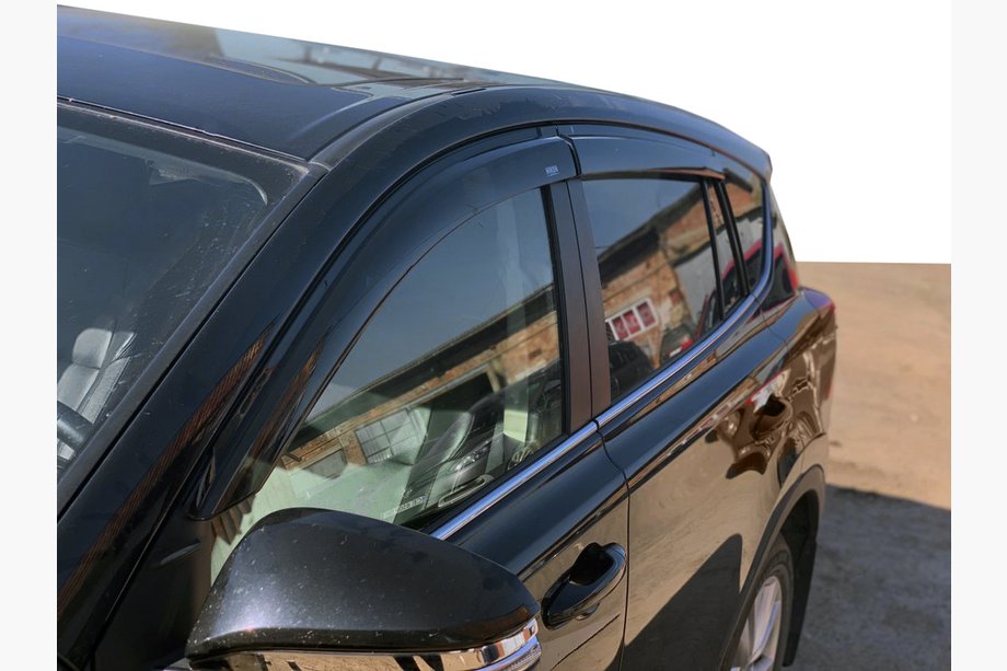 Toyota Rav 4 2013–2018 Logu vēja deflektori (4 gab., Niken) Image