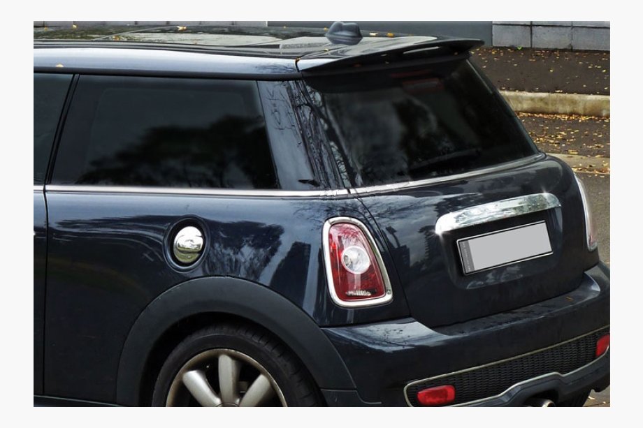 Mini Clubman R55/R56 2007–2014 Hroma līste virs numura zīmes R56 (nerūsējošais tērauds) Image