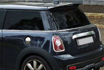 Mini Clubman R55/R56 2007–2014 Hroma līste virs numura zīmes R56 (nerūsējošais tērauds) foto 1