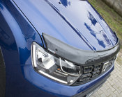 Renault Duster 2018–2024 Motora pārsega deflektors (EuroCap, karbona imitācija) foto 1