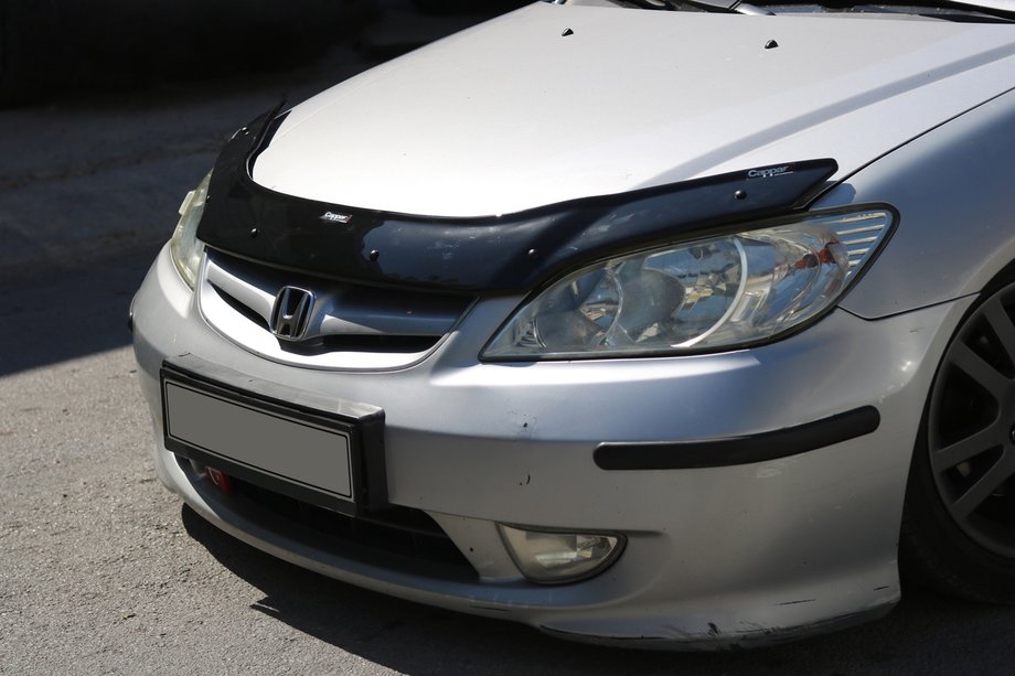 Honda Civic Sedan VII 2001–2006 Motora pārsega deflektors (EuroCap) Image