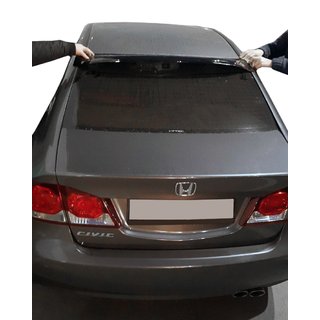 Aizmugurējā loga spoileris (melns, ABS) Honda Civic Sedan VIII 2006–2011 foto 1