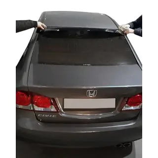 Aizmugurējā loga spoileris (melns, ABS) Honda Civic Sedan VIII 2006–2011 foto 1