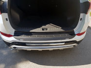 Hyundai Tucson TL 2016–2021 Aizmugurējā bufera difuzora uzlika EuroCap 2016-2018 (ABS) foto 1