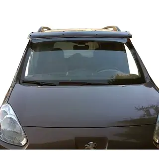 Vējstikla vizieris (melns spīdīgs, 5 mm) Peugeot Partner Tepee 2008–2018 foto 1