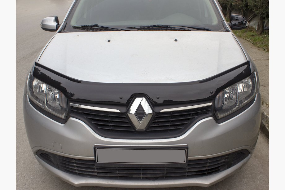 Renault Logan II 2013–2022 Motora pārsega deflektors (EuroCap) Image