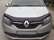 Renault Logan II 2013–2022 Motora pārsega deflektors (EuroCap) foto 1