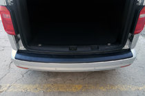 Volkswagen Caddy 2015–2020 Aizmugurējā bampera uzlika EuroCap (ABS) foto 1