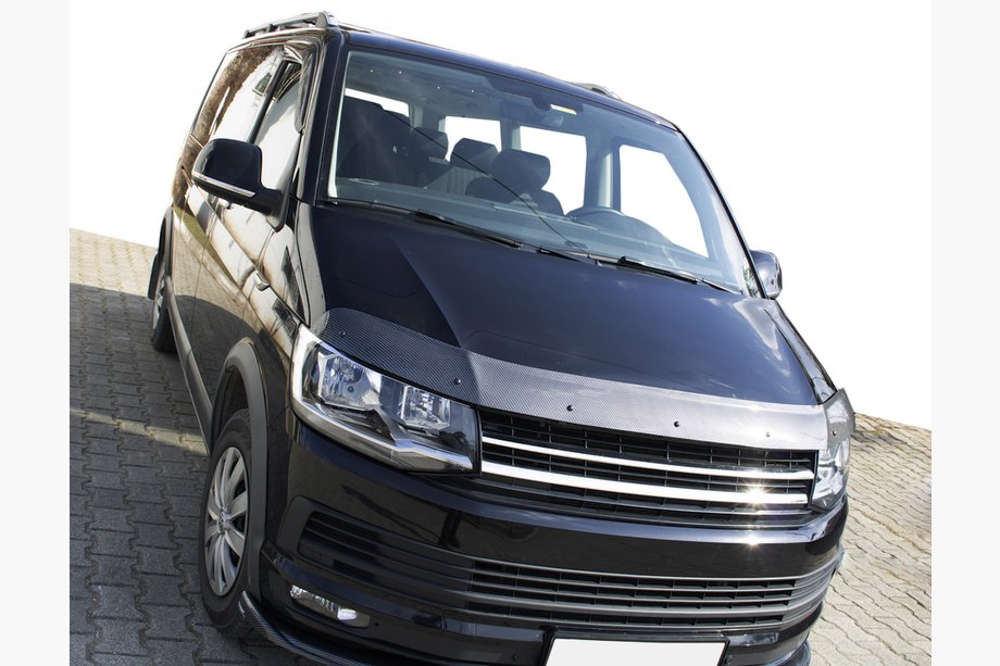 Volkswagen T6 2015–2024 Motora pārsega deflektors carbon look (EuroCap) Image