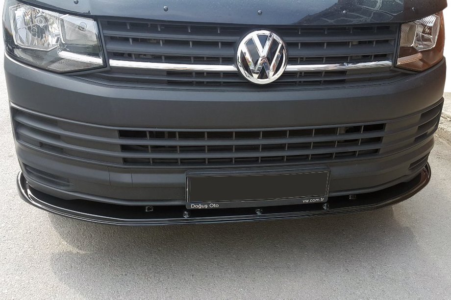 Volkswagen T6 2015–2024 Priekšējā bampera lūpas uzlika 2015-2018 Standart (ABS) Image