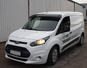 Ford Connect 2014–2021 Vējstikla vizieris (melns spīdīgs, 5 mm) foto 1