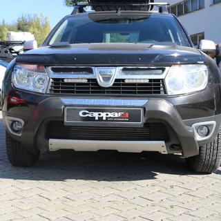 Priekšējā bampera lūpas spoilers (ABS, pelēks) Renault Duster 2008–2017 foto 1