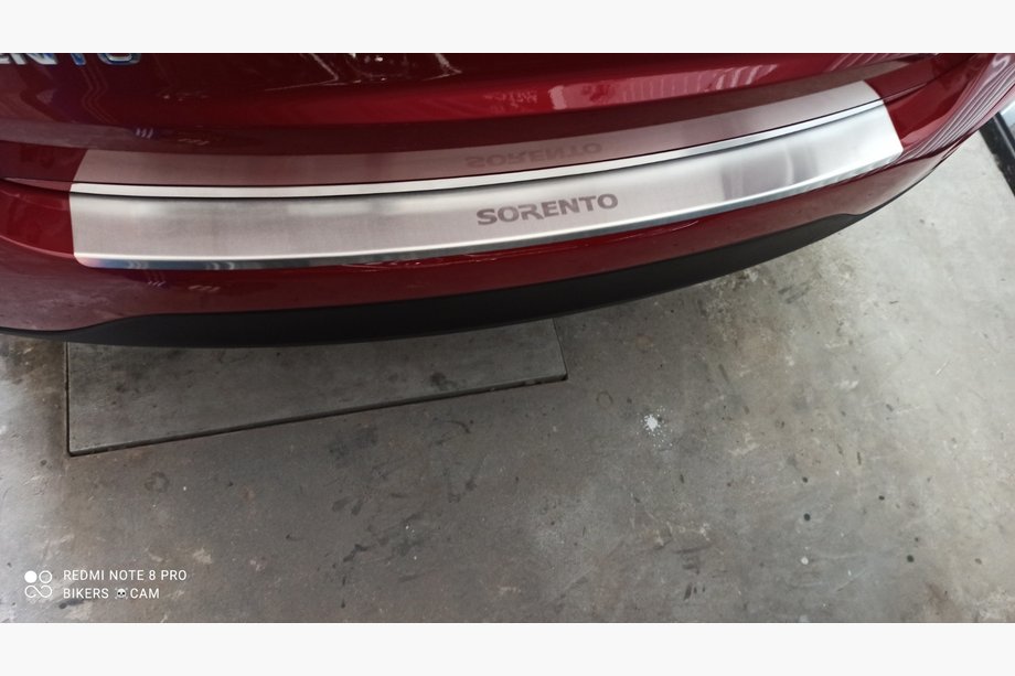 Kia Sorento II XM 2009–2014 Aizmugurējā bampera uzlika ar ieloci Nataniko (nerūsējošais tērauds) 2013–2015 Image