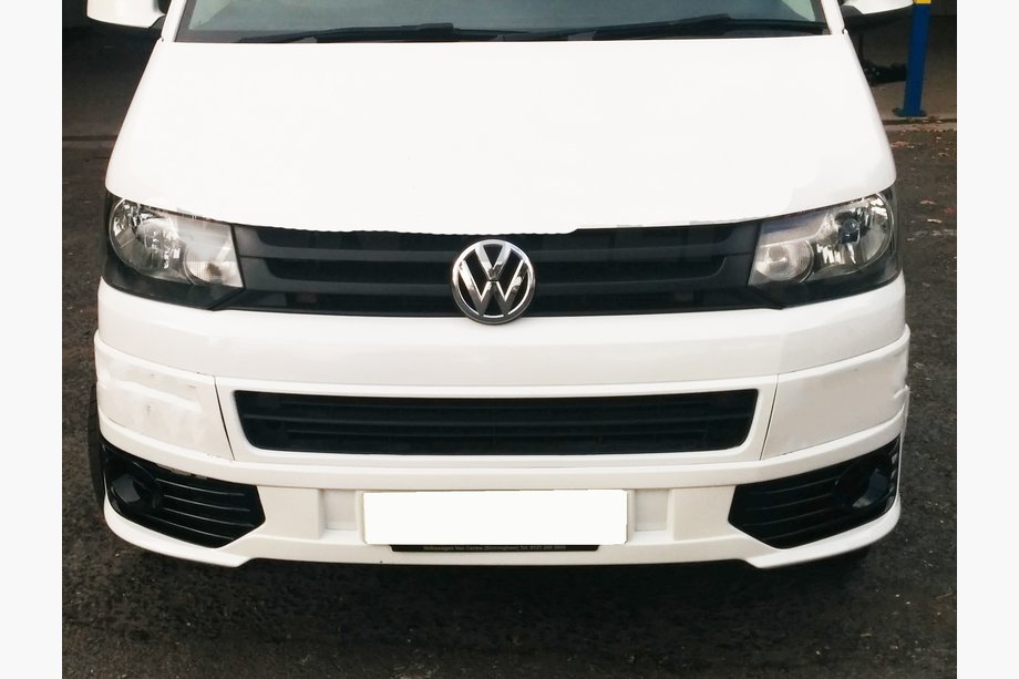 Volkswagen T5 2010–2015 Priekšējā bampera uzlika Foto 2