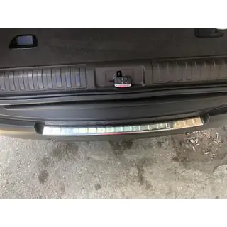 Aizmugurējā bufera uzlika (nerūsējošais tērauds) Range Rover Sport 2014–2022 foto 1