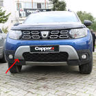 Renault Duster 2018–2024 Priekšējā bampera augšējā uzlika (ABS, pelēka) foto 1