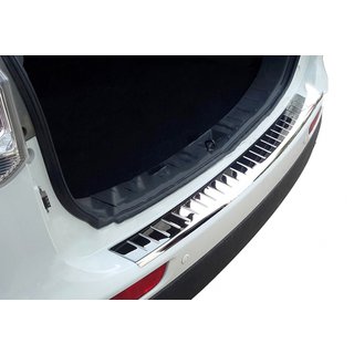 Aizmugurējā bampera uzlika OmsaLine (2012-2015, nerūsējošais tērauds) Mitsubishi Outlander 2012–2021 foto 1