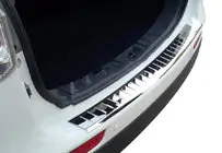 Mitsubishi Outlander 2012–2021 Aizmugurējā bampera uzlika OmsaLine (2012-2015, nerūsējošais tērauds) foto 1