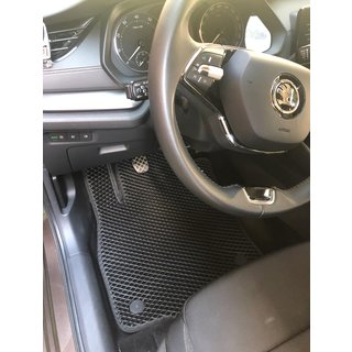 EVA auto paklājiņi (melni) Skoda Octavia IV A8 2020– foto 1