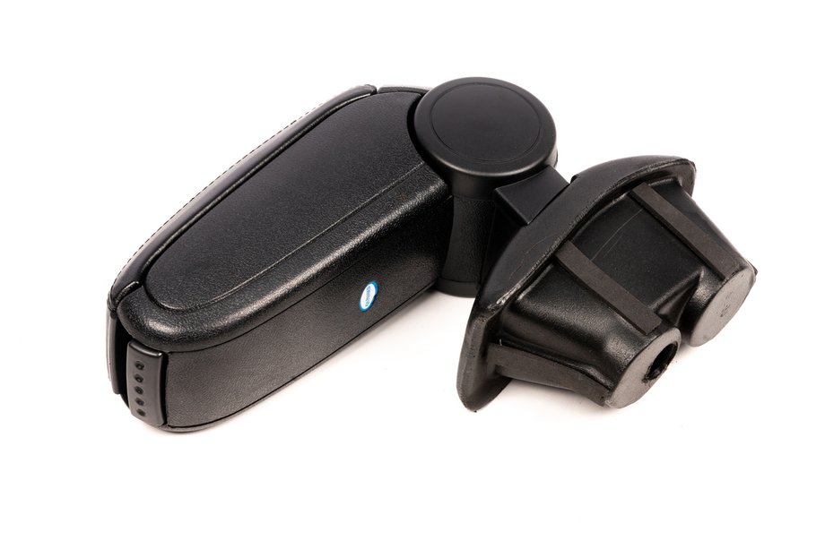 Peugeot 208 2012–2019 Roku balsts (melns) Image