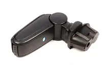 Peugeot 207 2006–2014 Roku balsts (melns) foto 1