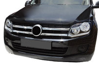Volkswagen Amarok 2010–2022 Priekšējās restes uzlikas 2010-2016 (platas līstes, 4 gab., nerūsējošais tērauds) foto 1