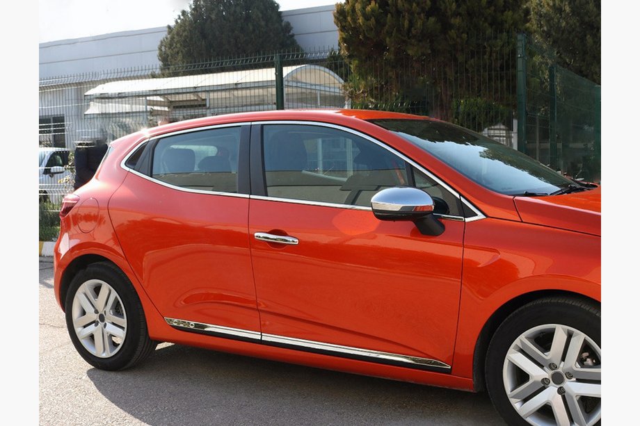 Renault Clio V 2019– Pilna logu apmale (12 gab., nerūsējošais tērauds) Image