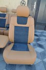 Toyota Land Cruiser 100 1998–2007 Autosēdekļu pārvalki (dermātins + Alcantara, Elite) foto 6