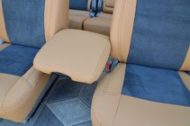 Toyota Land Cruiser 100 1998–2007 Autosēdekļu pārvalki (dermātins + Alcantara, Elite) foto 7