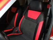 Daewoo Lanos 1998–2017 Modelim pielāgoti sēdekļu pārvalki Brothers Leather Style foto 1