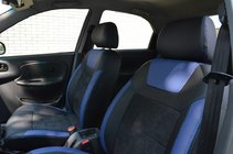 Chevrolet Lanos 1998–2017 Autosēdekļu pārvalki SoyuzAuto Leather Style foto 7