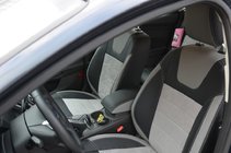 Ford Focus III 2011–2017 Modeļspecifiski sēdekļu pārvalki no eko ādas Brothers Leather Style foto 3