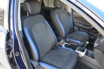 Hyundai Elantra (HD) 2006–2011 Sēdekļu pārvalki Elite (ādas aizstājējs ↗ Alcantara imitācija) foto 1