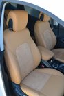 Hyundai Santa Fe 3 2012–2018 Autosēdekļu pārvalki SoyuzAuto Leather-style foto 1