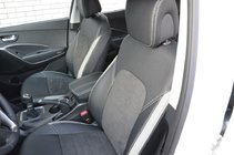 Hyundai Santa Fe 3 2012–2018 Autosēdekļu pārvalki SoyuzAuto Leather-style foto 8
