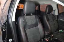 Mitsubishi ASX 2010–2023 Autosēdekļu pārvalki SoyuzAuto Leather-style foto 1