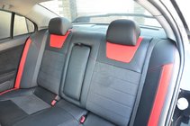 Mitsubishi Lancer X 2008– Autosēdekļu pārvalki SoyuzAuto Leather-style foto 2