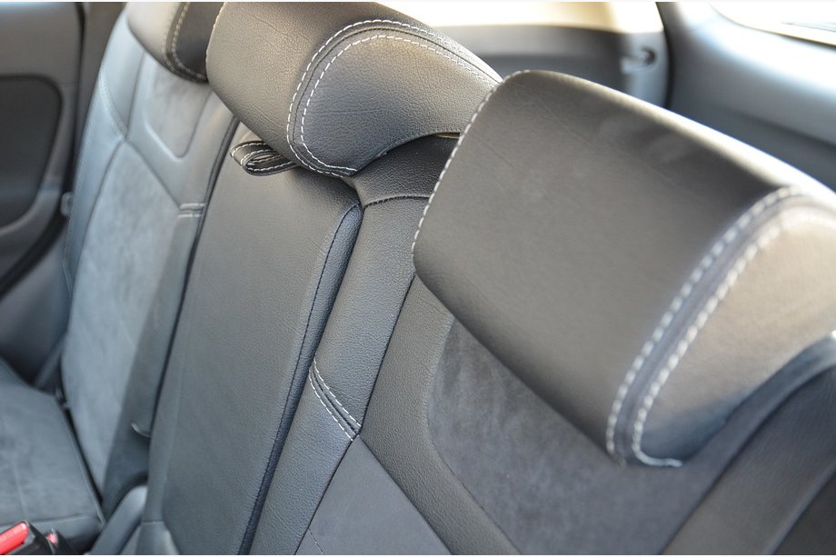 Mitsubishi Outlander 2012–2021 Autosēdekļu pārvalki SoyuzAuto Leather-style Foto 6