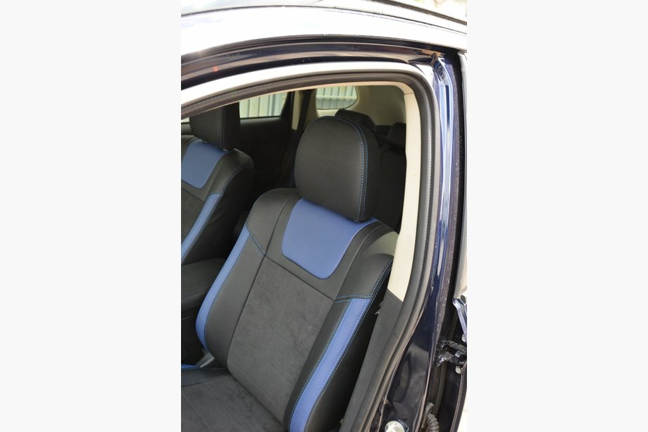 Mitsubishi Outlander 2012–2021 Autosēdekļu pārvalki SoyuzAuto Leather-style Foto 2