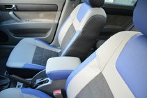 Chevrolet Lacetti 2003–2024 Autosēdekļu pārvalki SoyuzAuto Leather-style foto 1