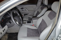 Toyota Camry 2006–2011 Automašīnas sēdekļu pārvalki (mākslīgā āda ↗ Alcantara aizvietotājs, Elite) foto 6