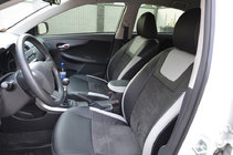 Toyota Corolla 2007–2013 Oriģināli sēdekļu pārvalki SoyuzAuto Leather style foto 1