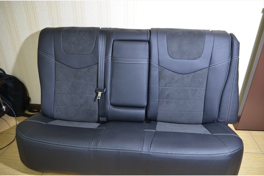 Toyota Prius 2009–2015 Autosēdekļu pārvalki SoyuzAuto Leather-style Image