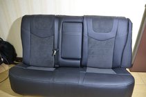 Toyota Prius 2009–2015 Autosēdekļu pārvalki SoyuzAuto Leather-style foto 1