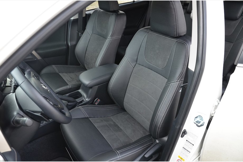 Toyota Rav 4 2013–2018 Autosēdekļu pārvalki SoyuzAuto Leather-style Image