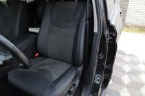 SsangYong Kyron 2005–2014 Auto sēdekļu pārvalki SoyuzAuto Leather style foto 2